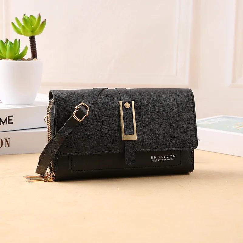 Retro Multi-function PU Messenger Bag