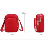 Women Mobile Phone Shoulder Bag Lady Multifunction Handbag Wrist Purse