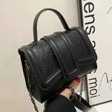 Women Small Flap Bag Chain Messenger Bag Pink Green Handbag Clutch