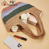 Hand-Woven Underarm Bag for Seaside Holiday