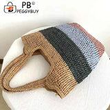 Hand-Woven Underarm Bag for Seaside Holiday