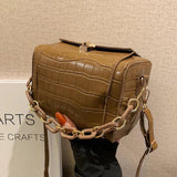 Arrival Box Shoulder Messenger Bag for Women Handbags Purse Female PU Leather Ba