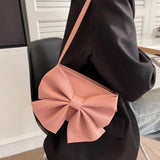 Women One Shoulder Bag 2022 Autumn Big Bowknot Handbag