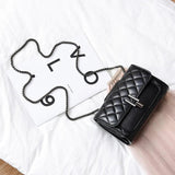 Mini Square Chain Shoulder Bag Crossbody Clutch Wallet Handbag