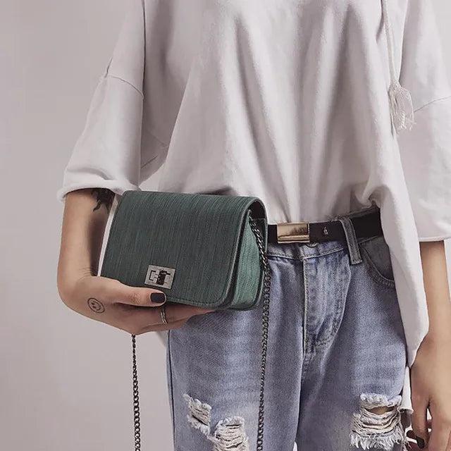 Shoulder Bag Handbags Women Bags Wild Girls Small Square Shoulder Bag