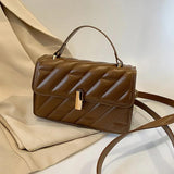 Autumn PU Leather Crossbody Shoulder Bag Women Style Purse Handbag Clutch