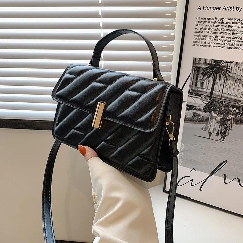 Autumn PU Leather Crossbody Shoulder Bag Women Style Purse Handbag Clutch