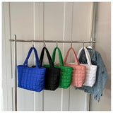 Nylon Casual Tote Bag for Women Top Handle Large Capacity Shoulder Bag