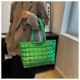 Nylon Casual Tote Bag for Women Top Handle Large Capacity Shoulder Bag
