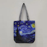 Van Gogh Oil Painting Tote Bag Foldable Handbag