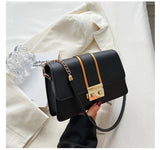 Vintage Flap Shoulder Bags PU Leather Underarm Messenger Bag for Women