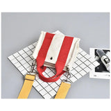 Autumn Canvas Crossbody Bag Top-handle Shoulder Purse