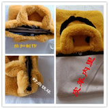Plush Smiley Face Women Shoulder Bag Soft Faux Fur Chain Messenger Purse