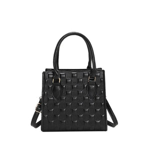 Solid Women's Bag Spring Small Square Bag Retro Shoulder Messenger Handbag