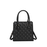 Solid Women's Bag Spring Small Square Bag Retro Shoulder Messenger Handbag