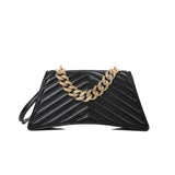 Striped Small Square Bag Retro Shoulder Messenger Bag