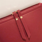Small Women's Handbag PU Leather Zipper Shoulder Bag