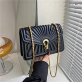Spring Chain Crossbody Bag Casual Shoulder Small Square Bag