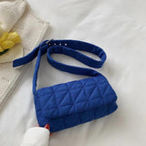 Plaid Women Shoulder Bag Crossbody Bags Adjusted Strap