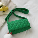 Plaid Women Shoulder Bag Crossbody Bags Adjusted Strap