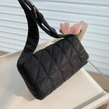 Plaid Women Shoulder Bag Crossbody Bags Adjusted Strap