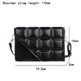 Rhombus Women's Shoulder Bag All-match Messenger Bag