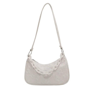 Print Women Handbags PU Leather Casual Shoulder Bag Totes