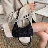 Print Women Handbags PU Leather Casual Shoulder Bag Totes