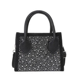 Retro Women's Casual Handbag Shoulder Messenger Bag Small Square Bag
