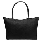 Large Woven Straw Beach Bag for Women - Casual Shoulder Handbag Tote
