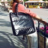 Women Single Shoulder Bag Tote Handbag High Capacity Ladies Shopping Bag