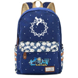 Anime 7 Deadly Sins Zip Backpack Student Schoolbag Cartoon Packsack