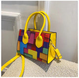Small Square Shoulder Messenger Crossbody Bag Clutch