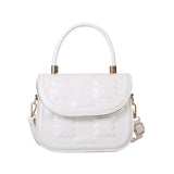 Spring Retro Shoulder Handbag Casual Indentation Messenger Bag