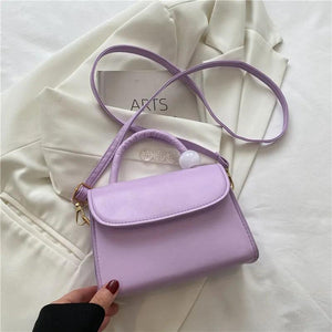 Retro Textured Small Shoulder Messenger Bag