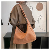 Large Capacity Women's Tote PU Shoulder Bag Crossbody Purse