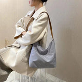 Oxford Shoulder Bag for Women - Large Capacity