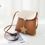 PU Leather Ladies Shoulder Bag Magnetic Buckle Clutch Bag