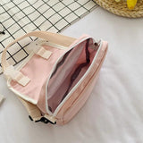 Small Square Crossbody Bag Transparent Nylon Shoulder Bag