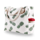 Striped Large Capacity Waterproof Women Beach Handbag