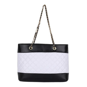 Diamond Pattern Chain Bag Women's Large Capacity Shoulder Handbag