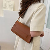 Retro Small Bags Spring Casual Small Square Bag Celebrity Shoulder Bag Female Un
