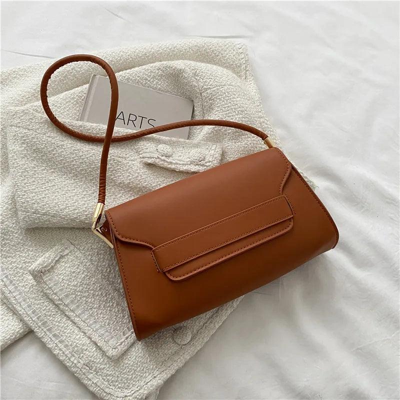 Retro Small Bags Spring Casual Small Square Bag Celebrity Shoulder Bag Female Un
