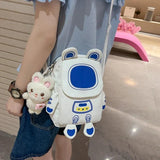 Small Cross Bag Female Youth Girl Stitching Women Handbags Shoulder Bag
