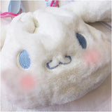 Plush Winter Shoulder Bag for Women Soft Warm Fur Messenger Handbag