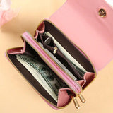 Women's Mobile Phone Purse Sweet Style Shoulder Bag Large Capacity