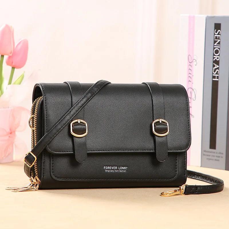 Women's Mobile Phone Purse Sweet Style Shoulder Bag Large Capacity