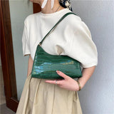 Casual Women Totes Shoulder Bags - Leather Chain Handbag