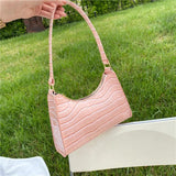 Casual Women Totes Shoulder Bags - Leather Chain Handbag