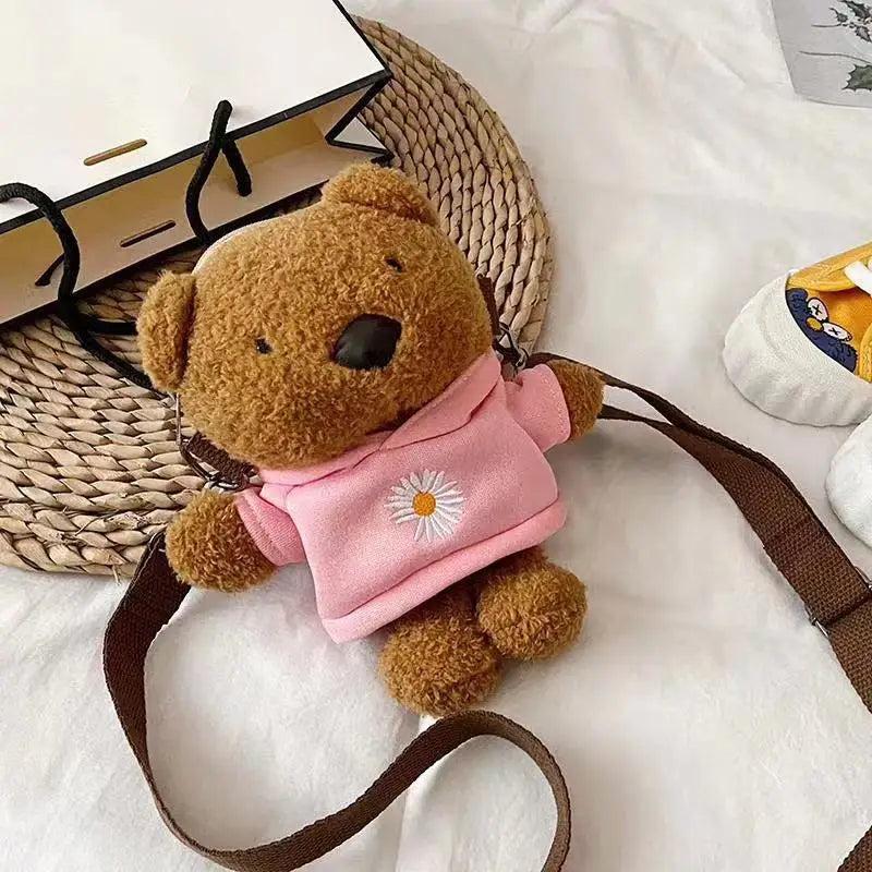 Bear Plush Backpack for Kids Soft Toy